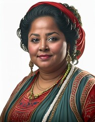 Fototapeta premium mujer con sobrepeso 4