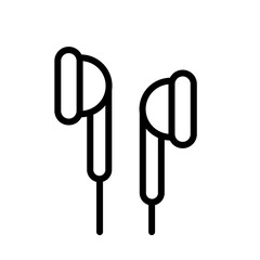Earphone icon template