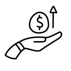 finance line icon