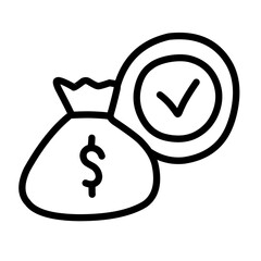 finance line icon