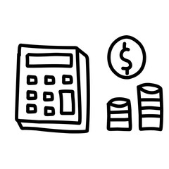 finance line icon