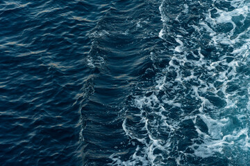 Background of water waves and gurgling sea water