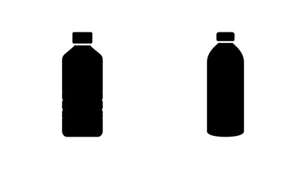 Bottle icon set. bottle vector icon