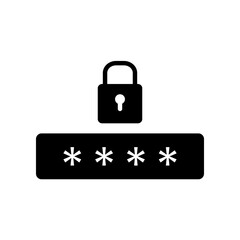Password icon template