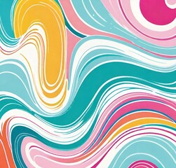 abstract colorful background, illustration, rainbow, color, line, wallpaper, pattern, curve, backdrop, colorful, banner, art, blue, decoration, green, element, template, yellow, flow, stripes