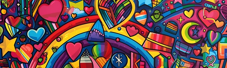 Fototapeta premium LGBT background