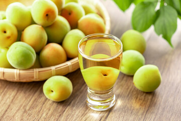 梅酒　梅の実　青梅