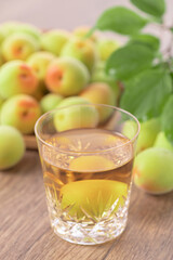 梅酒　梅の実　青梅