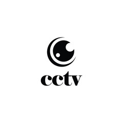 cctv monitor flat abstract icon logo