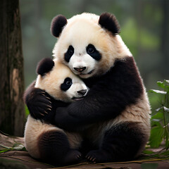 Obraz premium Panda Panda