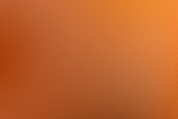 Rusty burnt dark orange color paint on environmental eco friendly watercolour blank paper texture background with space