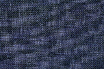 black hemp viscose natural fabric cloth color, sackcloth rough texture of textile fashion abstract background