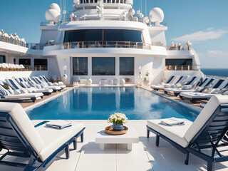 Fototapeta premium luxury cruise ship