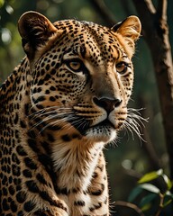 Obraz premium portrait of a leopard