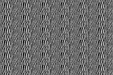 Seamless Zebra Skin Pattern Background