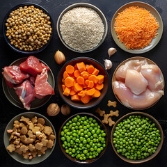 Nutritious and Natural Ingredient Composition of Specialty Dog Food
