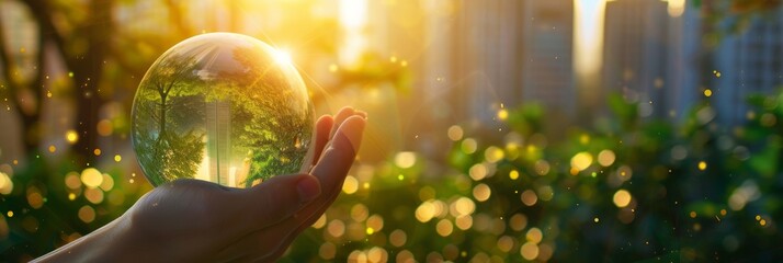 A corporate report highlighting ESG (Environmental, Social, Governance) metrics within the green energy sector, showcasing sustainable business practices in the renewable energy industry