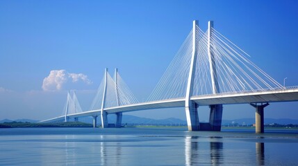 Obraz premium bridge two large and majestic