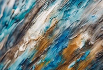 quality painting abstract ultramarine colorful gray highly blue details high green closeup sky textured brown ink background white paint oil ice winter snow cold