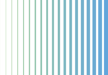 青〜緑のグラデーションストライプが爽やかな背景イラスト
