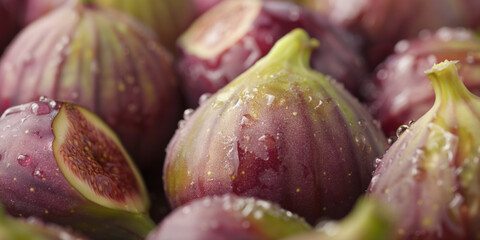 Sweet Purple: A Figs Closeup