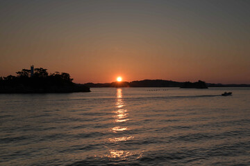 Naklejka premium 晩春の朝散策