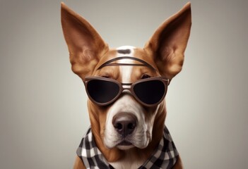 face chat mask filter animal background effect dog nose olated decoration video ears elements 3d character dog brown photo selfie checkered