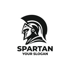 Spartan logo vector. EPS 10 editable vector