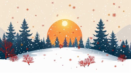 Fototapeta premium Business Christmas and New Year Cards. Vector illustration concepts for social media banner, background, greeting card, party invitation card, poster, website banner, marketing material