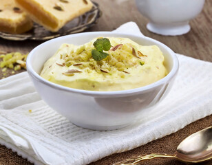 Shrikhand Sweet Food