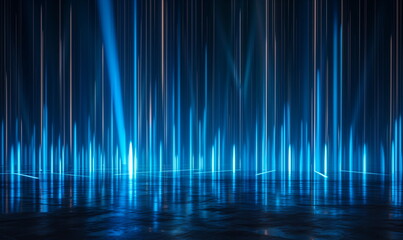 blue abstract light background.