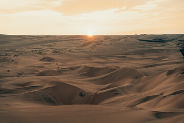 desert of the Peruvian coast, the driest in the world