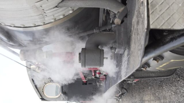 Locomotora a vapor de trocha angosta