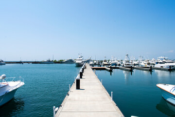 boats in marina