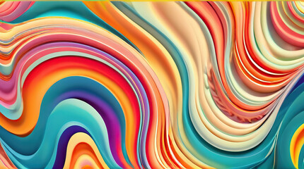 abstract colorful background with circles
