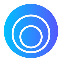 doppler effect gradient icon