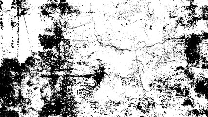 Distress old cracked concrete texture background, Scratched grunge texture. vector