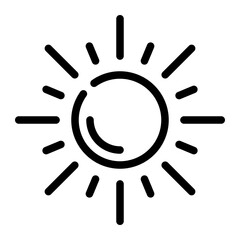 sun line icon
