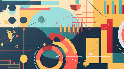 Obraz premium Infographic background vector illustration