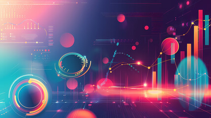 Infographic background vector illustration