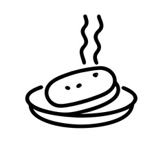 Junkfood Icon set outline