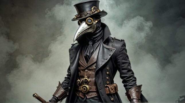 Enigmatic Steampunk Physician
