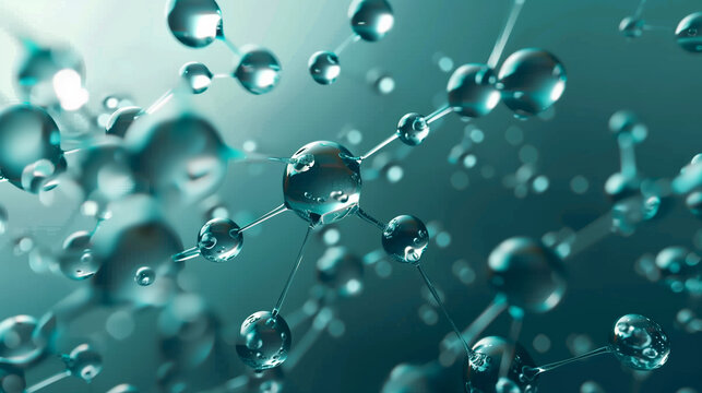 A 3D rendered scene depicting the fluidity of the plasma lemma with detailed molecular structures 