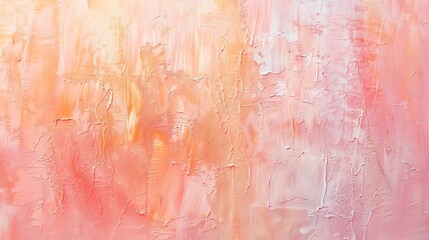 Vibrant Abstract Background with Pink and Orange Brush Strokes