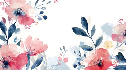 Abstract art background vector. Luxury minimal style wallpaper with golden line art flower and botanical leaves, Organic shapes, Watercolor. Vector background for banner, poster, Web and packaging.