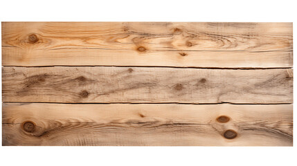 Obraz premium Aged Wooden Plank Cutouts