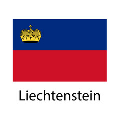 Flag of Liechtenstein 2:3