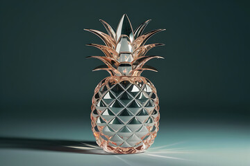 pineapple in a glass