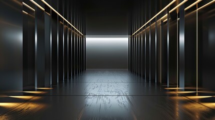 Modern Zoom meeting background with a spacious area for text input