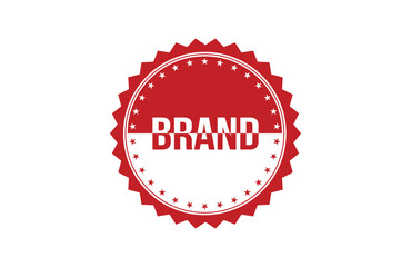 Brand red ribbon label banner. Open available now sign or Brand tag.